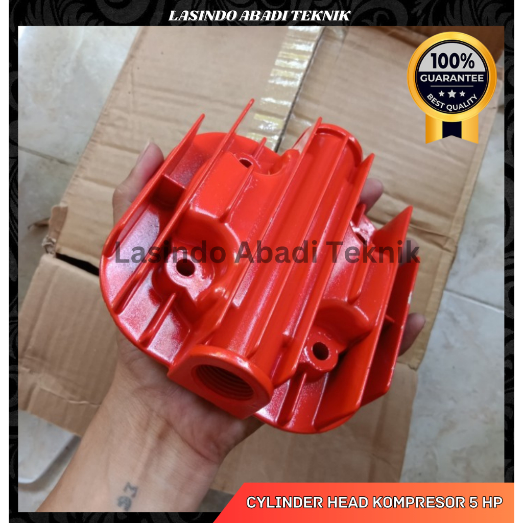 cylinder head kompresor 5 hp cylinder kop / buring kop kompresor 5hp