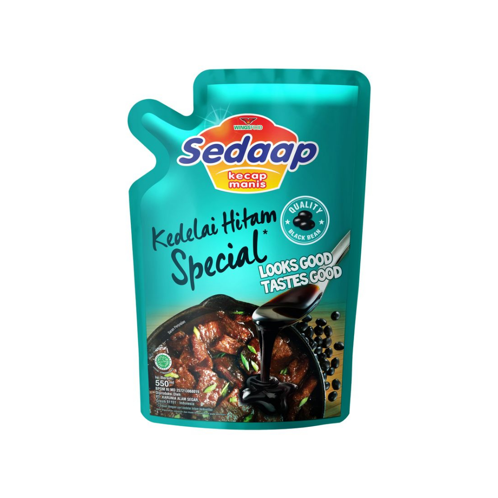 

Kecap Sedap Kedelai Hitam 550ml