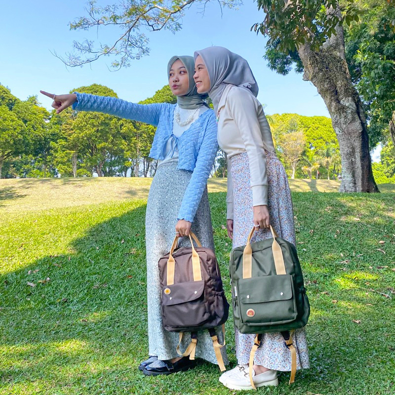 Lulu Ransel FREE PIN - Tweelyforbag - Tas Ransel Wanita - Tas Wanita