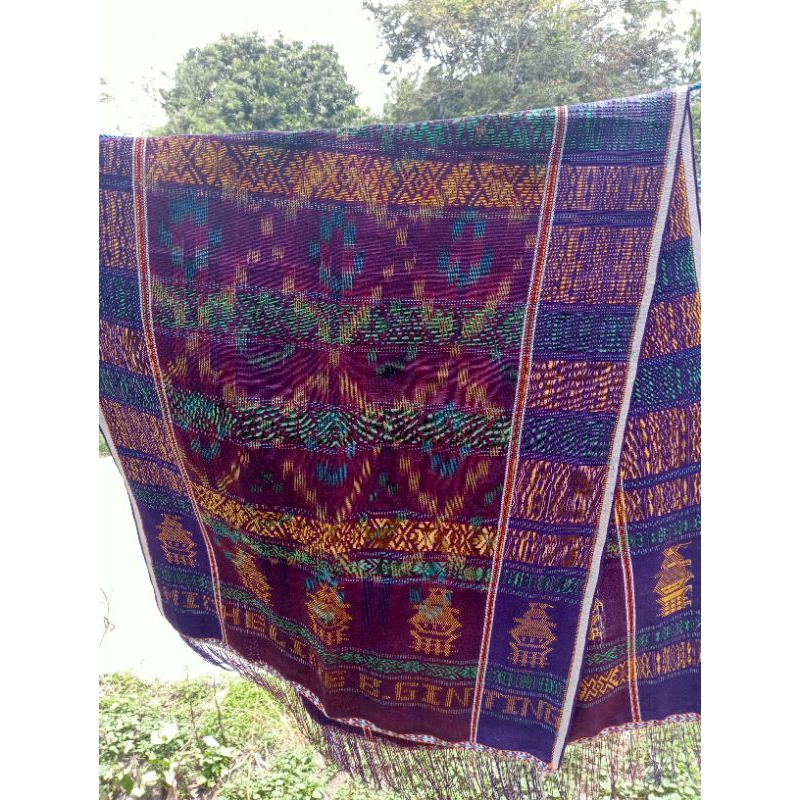 Uis Nipes (Motif Rumah adat + Nama custom)
