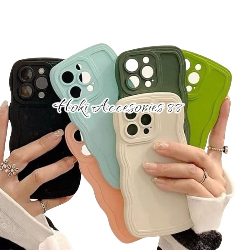 CASE GELOMBANG VIVO V9 SOFTCASE SILICON WARNA POLOS
