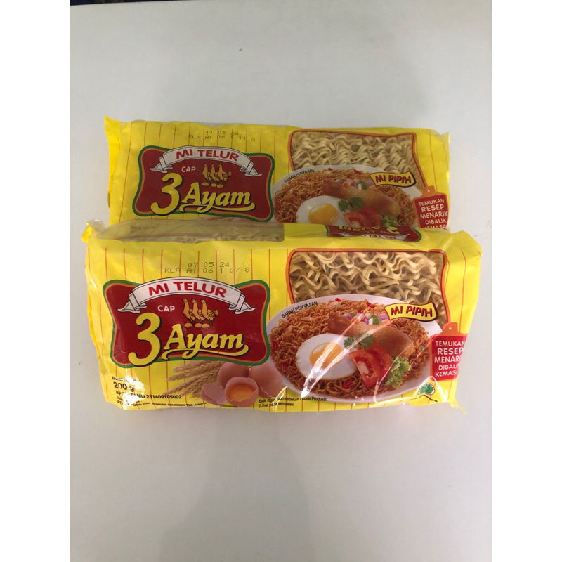 

mie telor cap 3 ayam