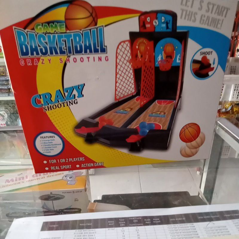 mainan basket mini
