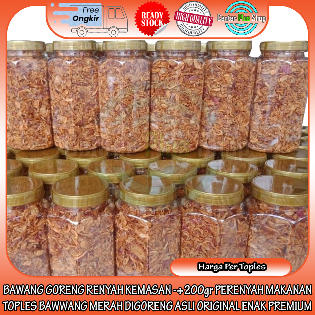 

CEMILAN BAWANG GORENG PENDAMPING MAKAN RENYAH KEMASAN -+200gr BAWWANG MERAH DIGORENG PERENYAH MAKANAN TOPLES ASLI ORIGINAL ENAK PENYEDAP SEDAPKAN MKANAN CAMPUR CAMPURAN TEKWAN MODEL OPOR AYAM NASI GORENG BAKSO PENCAMPUR LONTONG BUBURAYAM MIE CELOR RDS4