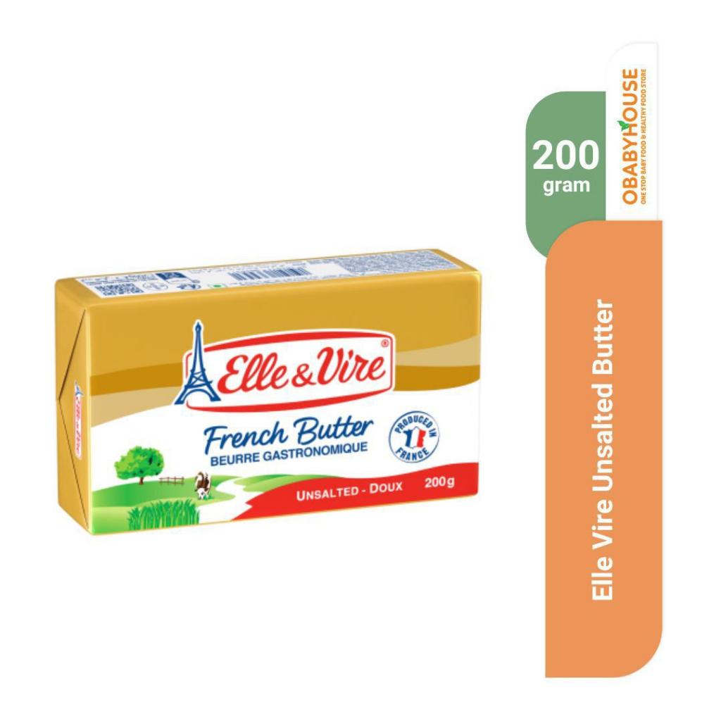 Elle Vire Unsalted Butter 200 gr