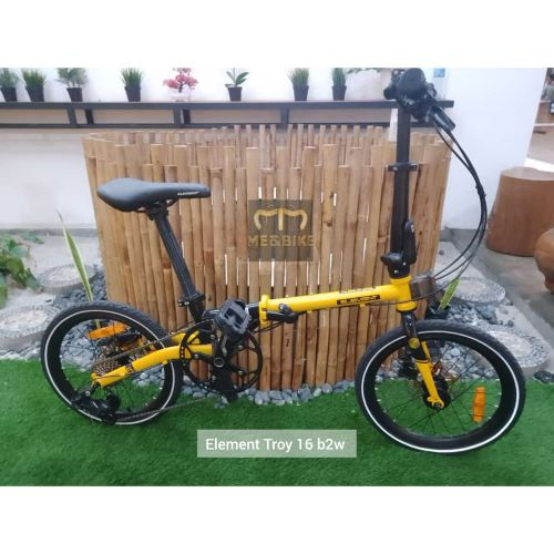 SEPEDA LIPAT ELEMENT TROY B2W BIKE TO WORK 16 inch 10 SPEED NEW