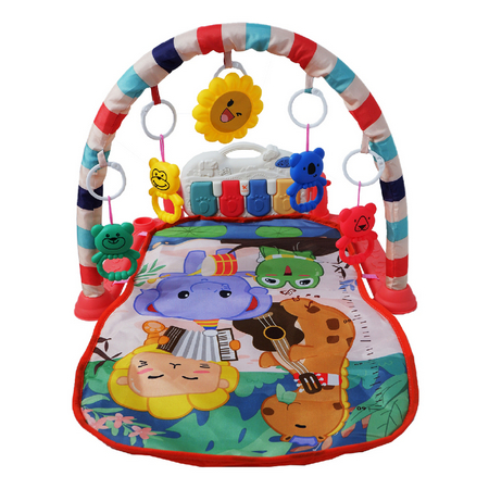 Baby Play Gym Mainan Anak Bayi Rattle / Piano Playmat Matras