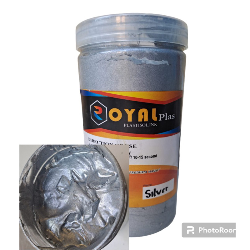 

Tinta Plastisol ROYALPLAS Silver @1Kg