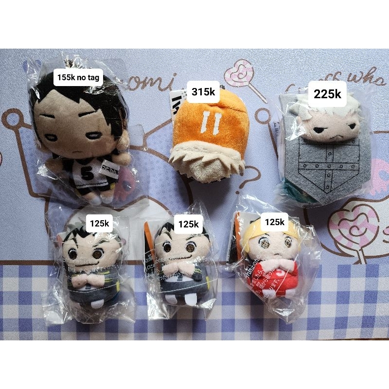 Doll Haikyuu Nitotan Akaashi Keiji Minimini Friends Bokuto Koutaro Kozume Kenma Noru Tsukishima Aone