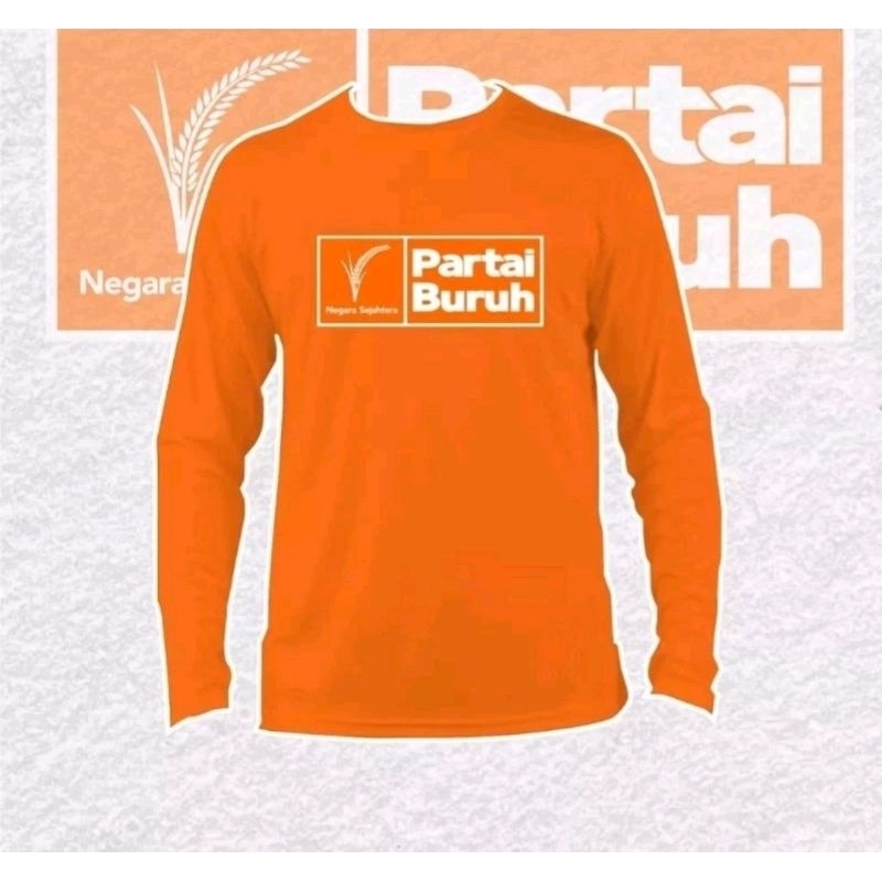 kaos Partai Buruh Lengan panjang kaos distro partai premium