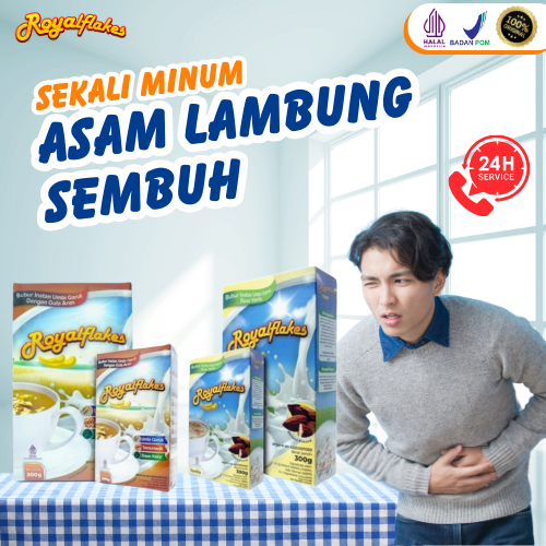 

Royalflakes Bubur Instan Umbi Garut Diet Aman & Nyaman di Lambung