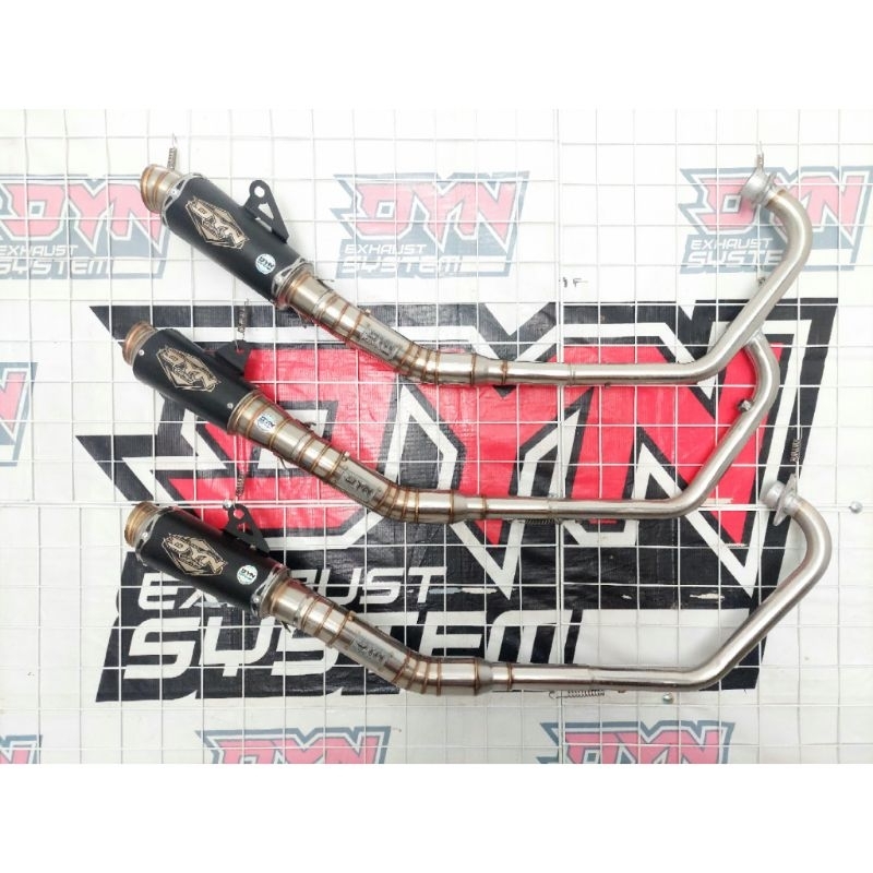 Knalpot DYN Sonic MX Vixion CB CBR Type MP2 Black