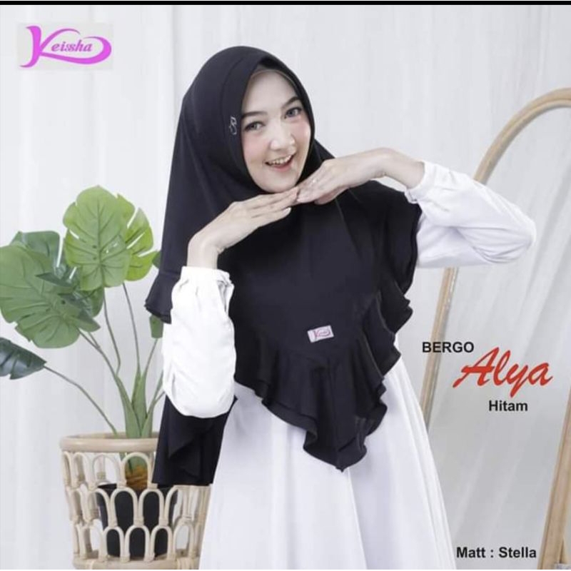 BERGO ALYA BRAND KEISHA HIJAB