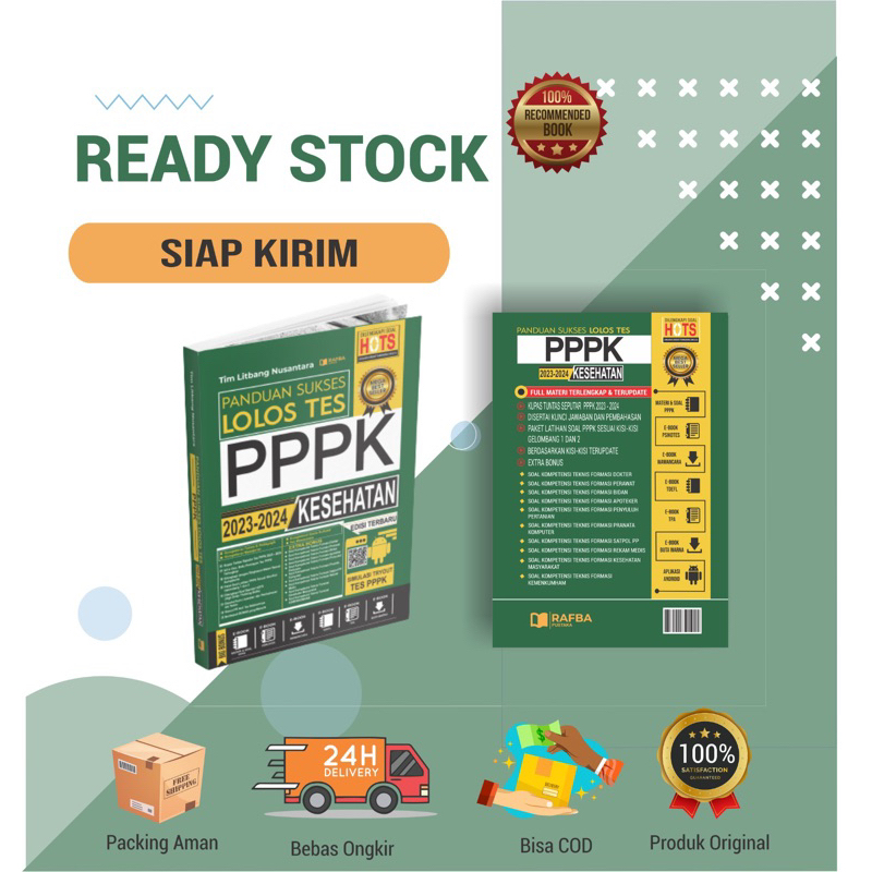 BUKU PPPK 2023 KESEHATAN TERBARU | BUKU PANDUAN SUKSES LOLOS TES PPPK KESEHATAN 2023