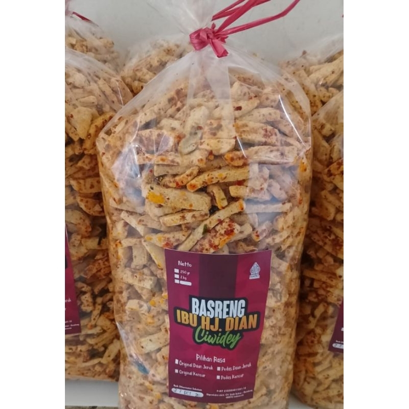 

Basreng 1kg - stik - pedas daun jeruk - ibu hj. dian ciwidey