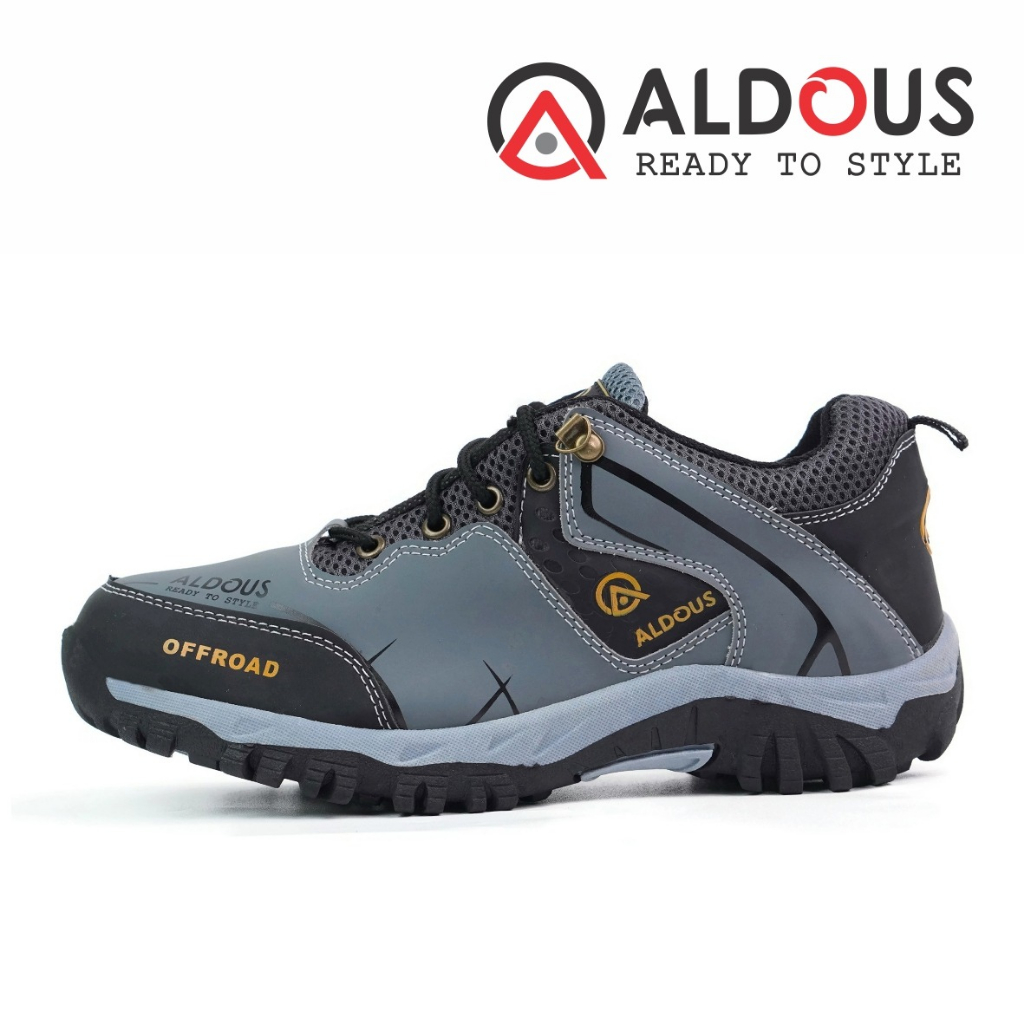 Sepatu Hiking Pria Outdoor Olahraga Kerja Aldous A05