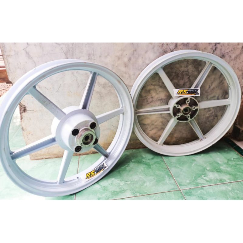 VELG RACING TIGER LAMA R.18 P.6 SINGLE DISC BARU STOK LAMA