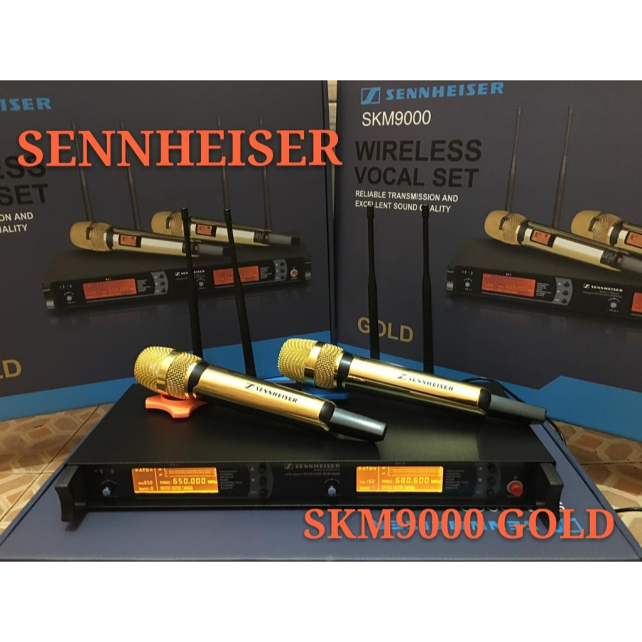 Mic wireless SENNHEISER SKM9000 / SKM 9000 NEW GOLD EDITION ORIGINAL 100%