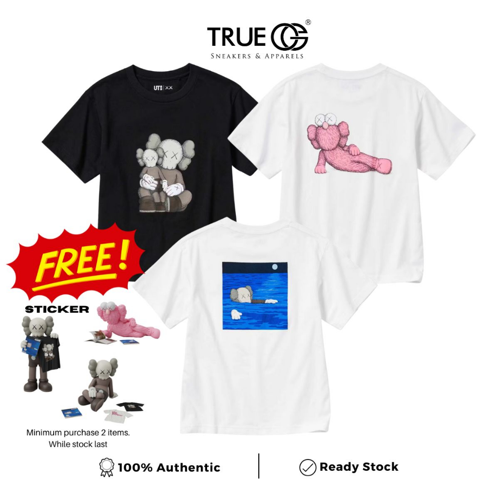 Uniqlo x Kaws T-shirt Authentic