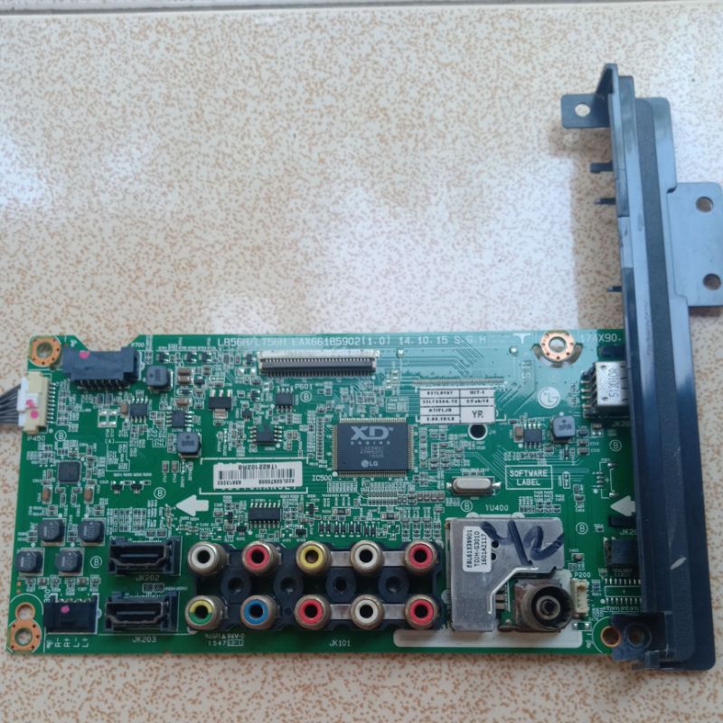 mb mainboard 32lf550a 32lf550 mesin tv led LG 32inch