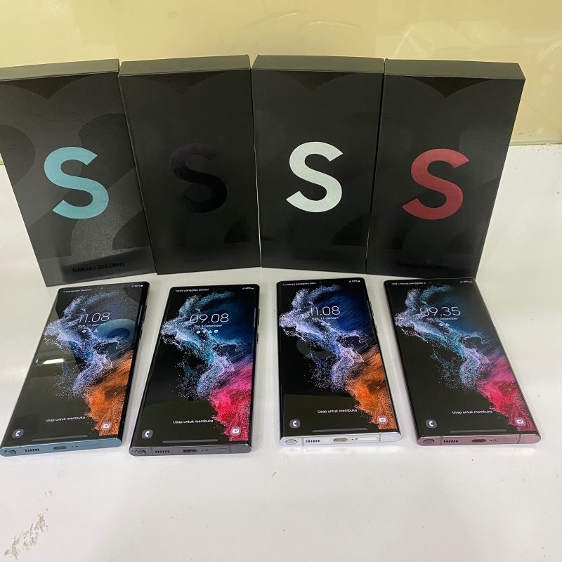 Samsung S22 Ultra 5G 8/128 Second Fullset Garansi Resmi SEIN