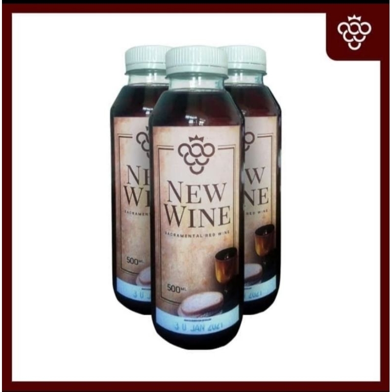 

Anggur Perjamuan Kudus Botol - isi 500 ml