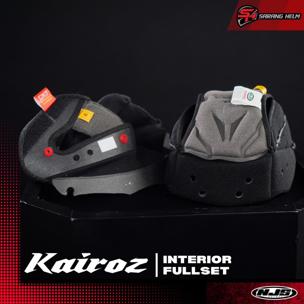 Interior  Fullset NJS Kairoz - Aksesoris Helm | Busa Helm | Busa NJS | Busa Kairoz | Interior Kairoz