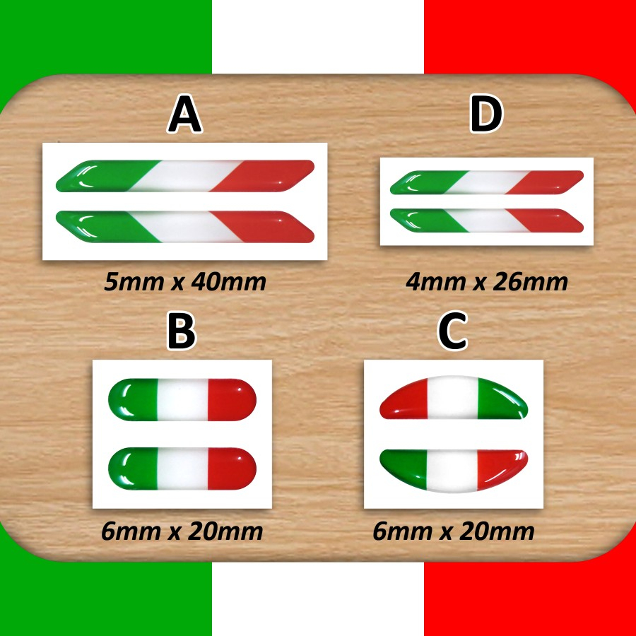 

Sticker Timbul Italy Kecil 1