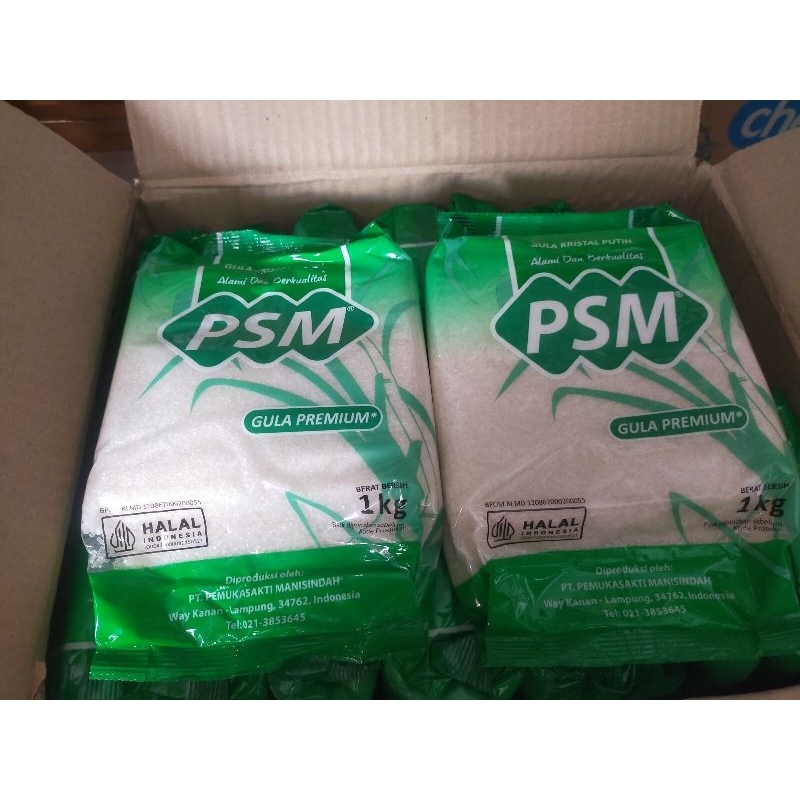 

GULA PASIR PREMIUM PSM/GMP 1kg