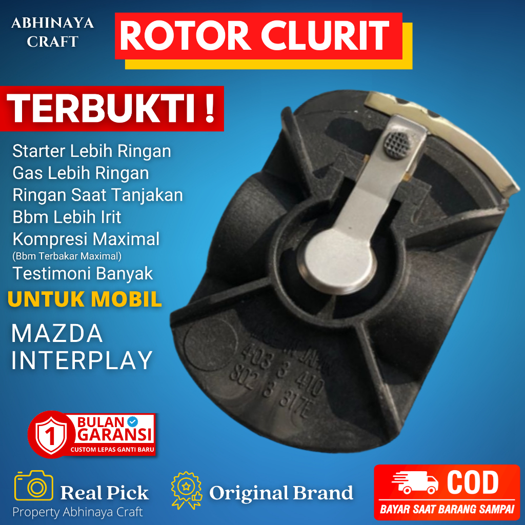 Rotor Celurit Custom Rotor Pacul Mazda Interplay
