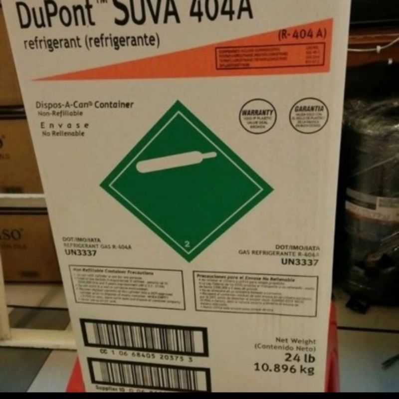 Dupont R404A Freon