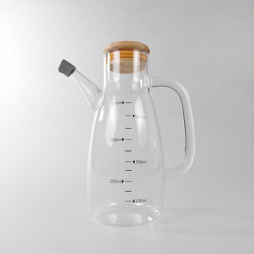 Botol Minyak Borosilicate Glass Oil Pot