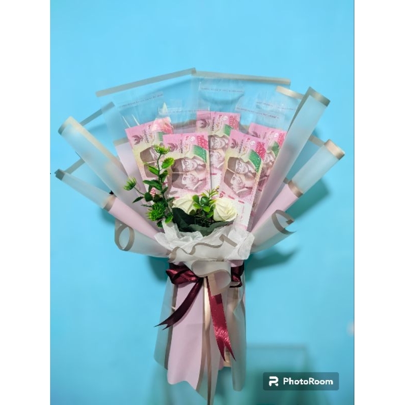 MONEY BUCKET /buket uang/ kerangka buket uang 5 / 10 lembar