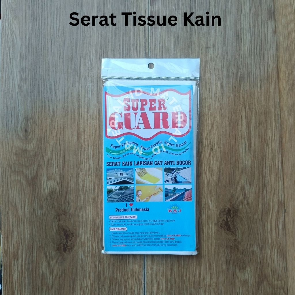 Serat Fiber Kain Serabut Pelapis Anti Bocor Serat Tisu Tissue Super Gurad