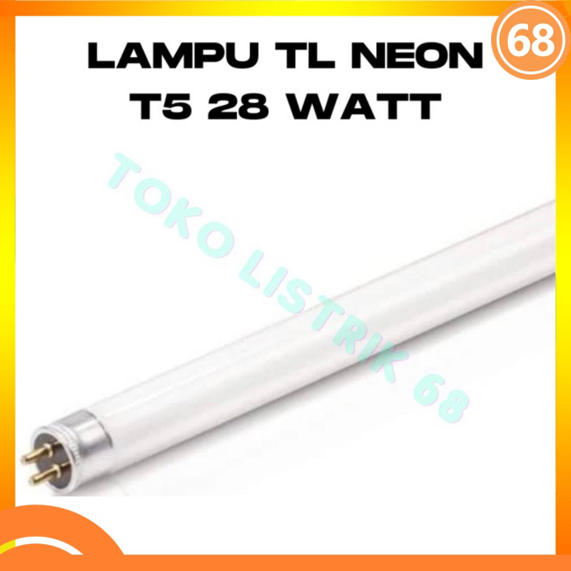 SALE Refill Lampu TL Neon T5 28 Watt 120CM