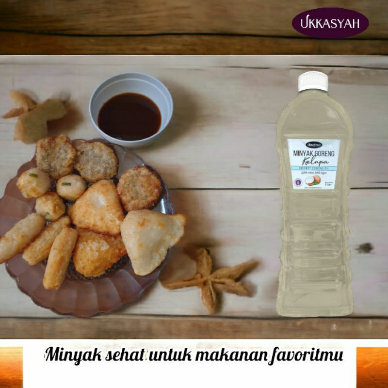 

Minyak Goreng Kelapa / Coconut Cooking Oil Ukkasyah | Minyak Kelapa | Minyak Sehat