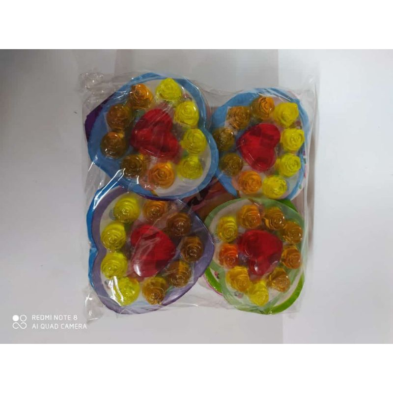 

Permen Cemilan Snack Jelly Jeli Love Cinta Buah Mainan Anak Murah (isi 20 pcs)