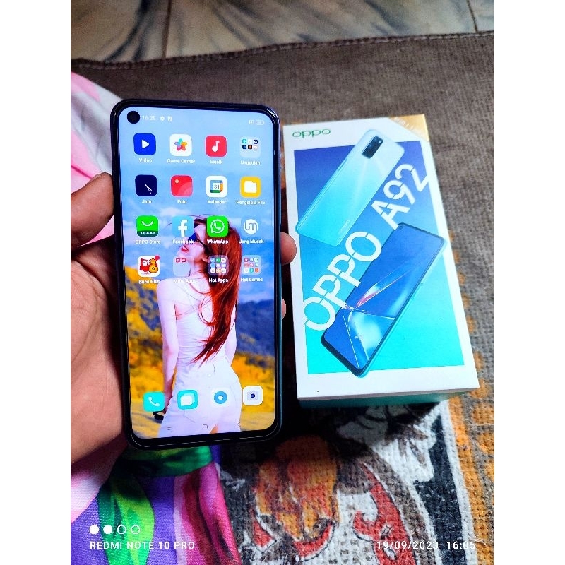 oppo A92 ram 8/128 second normal