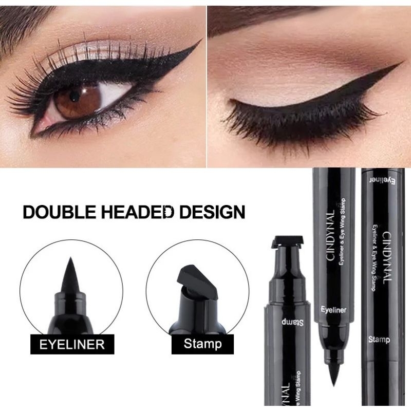 SVMY Eyeliner Stamp 2in1 Liquid Pensil Small Waterproof