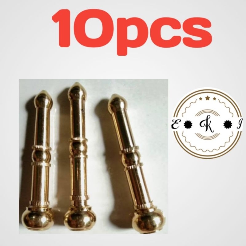 10 pcs peluit nastel peluit komando kuningan