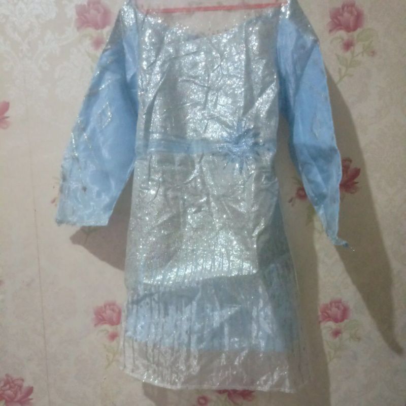 Preloved dress kostum frozen elsa