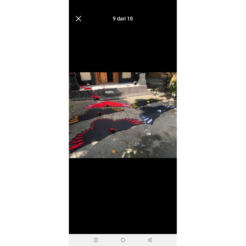 Layangan burung elang knokdon