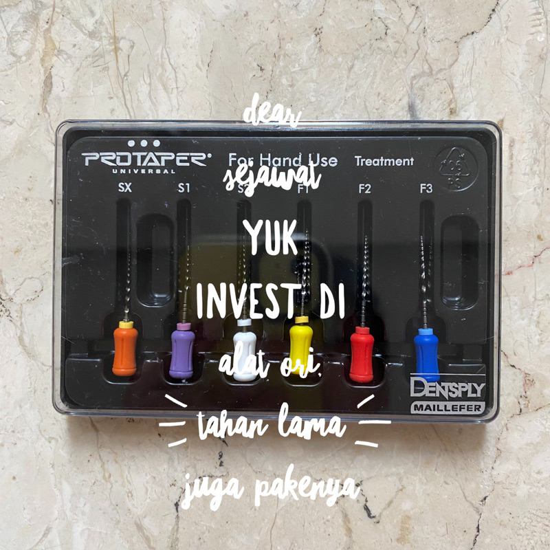 [ORIGINAL] PROTAPER UNIVERSAL DENTAL FOR HAND USE by dentsply