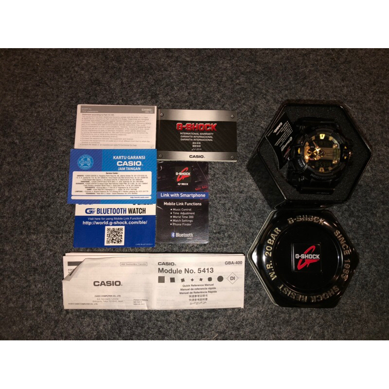 G-SHOCK G-MIX GBA 400 BLUETOOTH ORIGINAL