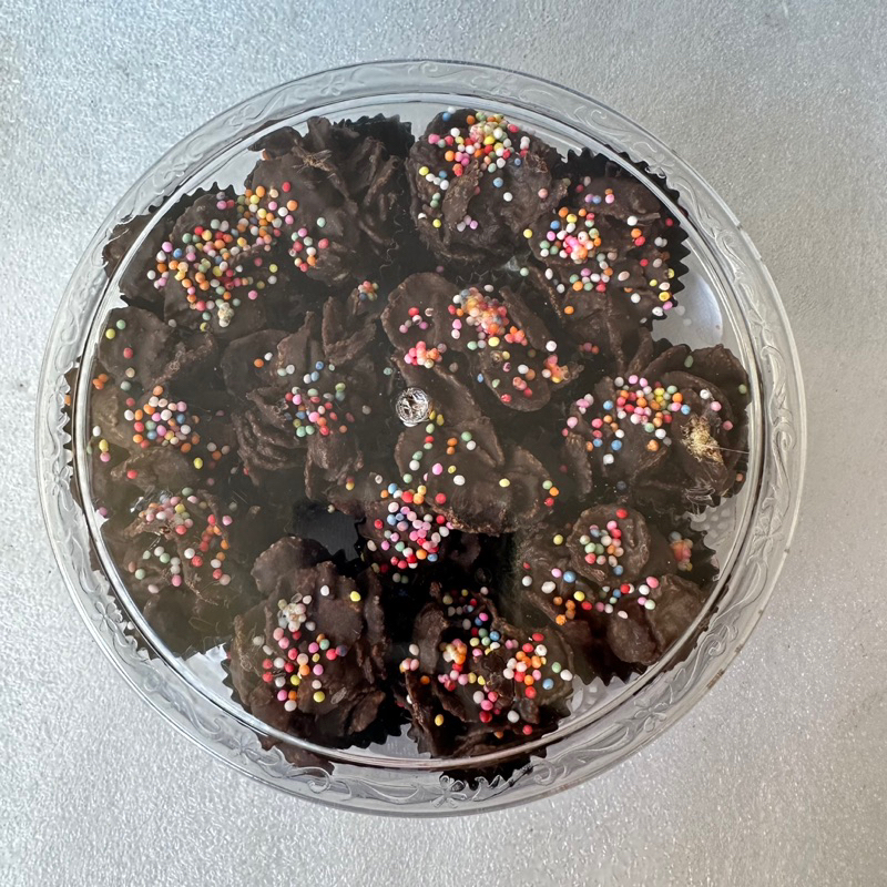 

DM - SV Kue Kering Cornflakes Coklat Ukuran Toples 450 gram