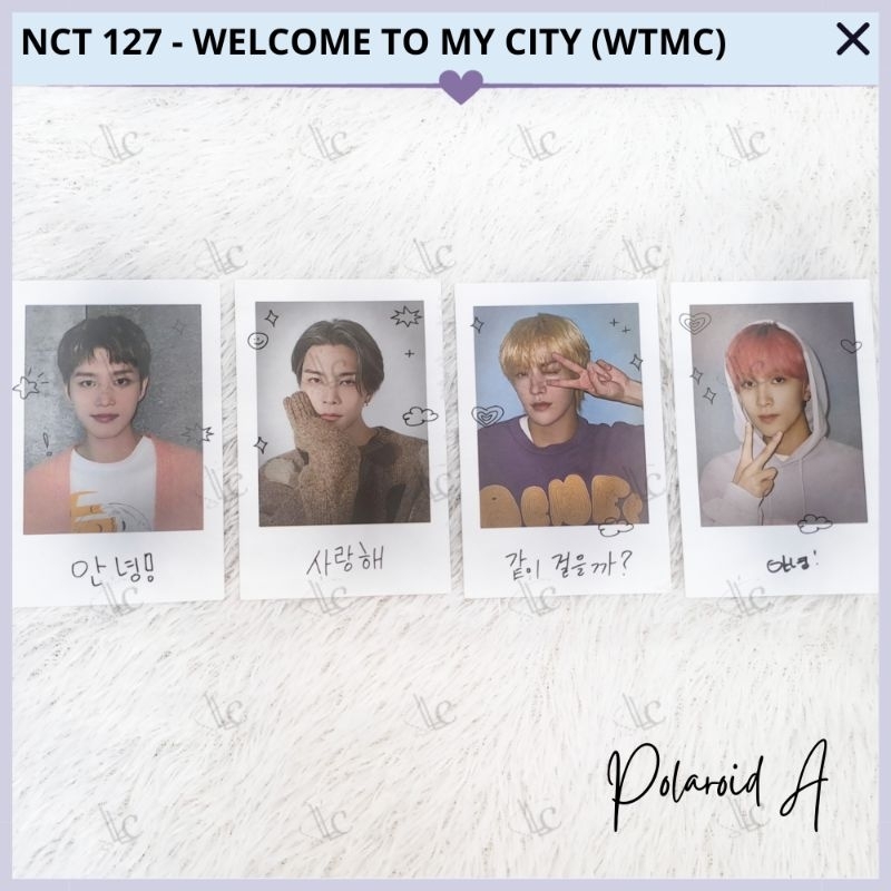 [NCT 127] Polaroid Welcome to My City (Pola WTMC) A Ver Taeil, Johnny, Yuta, Haechan {Official}