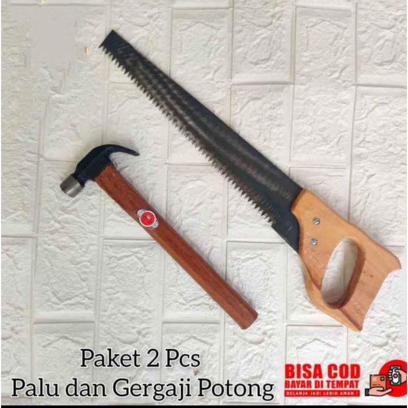 Alat Tukang paket hemat/gergaji kayu/palu kambing/paket tukang kayu/paket tukang perkakas serbaguna