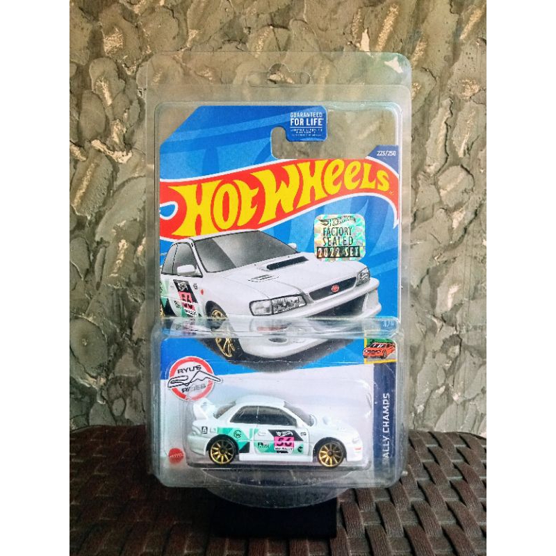 HOTWHEELS Rally Champs TH '98 Subaru Impreza 22B-STi Version - 2022