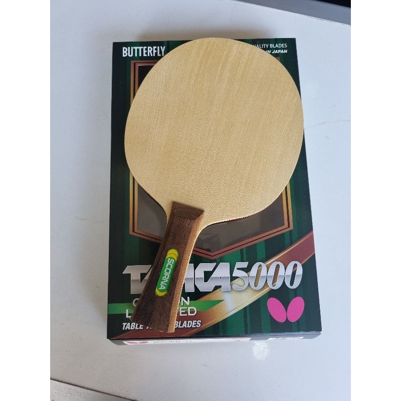 TERLANGKA Blade pingpong tenis meja Butterfly SCORNA OLD black tag