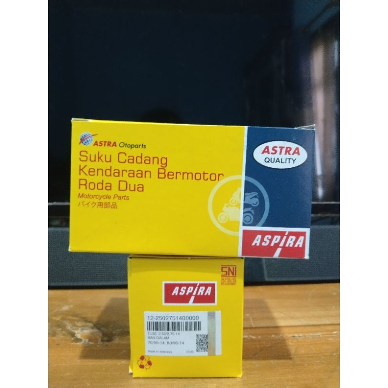 BAN DALAM ASPIRA  70/90-14/80/90-14